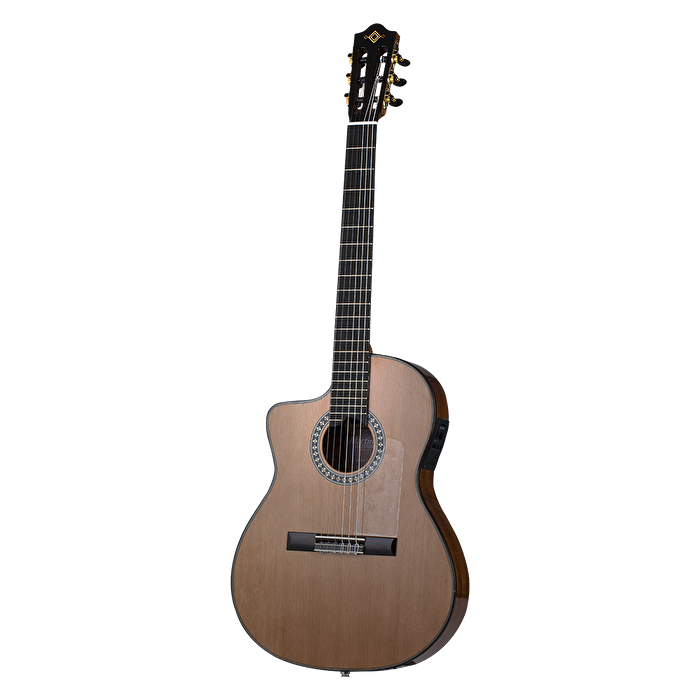 MARTINEZ MP-1 PRE CET LEFT Cutaway Solak Elektro Klasik Gitar